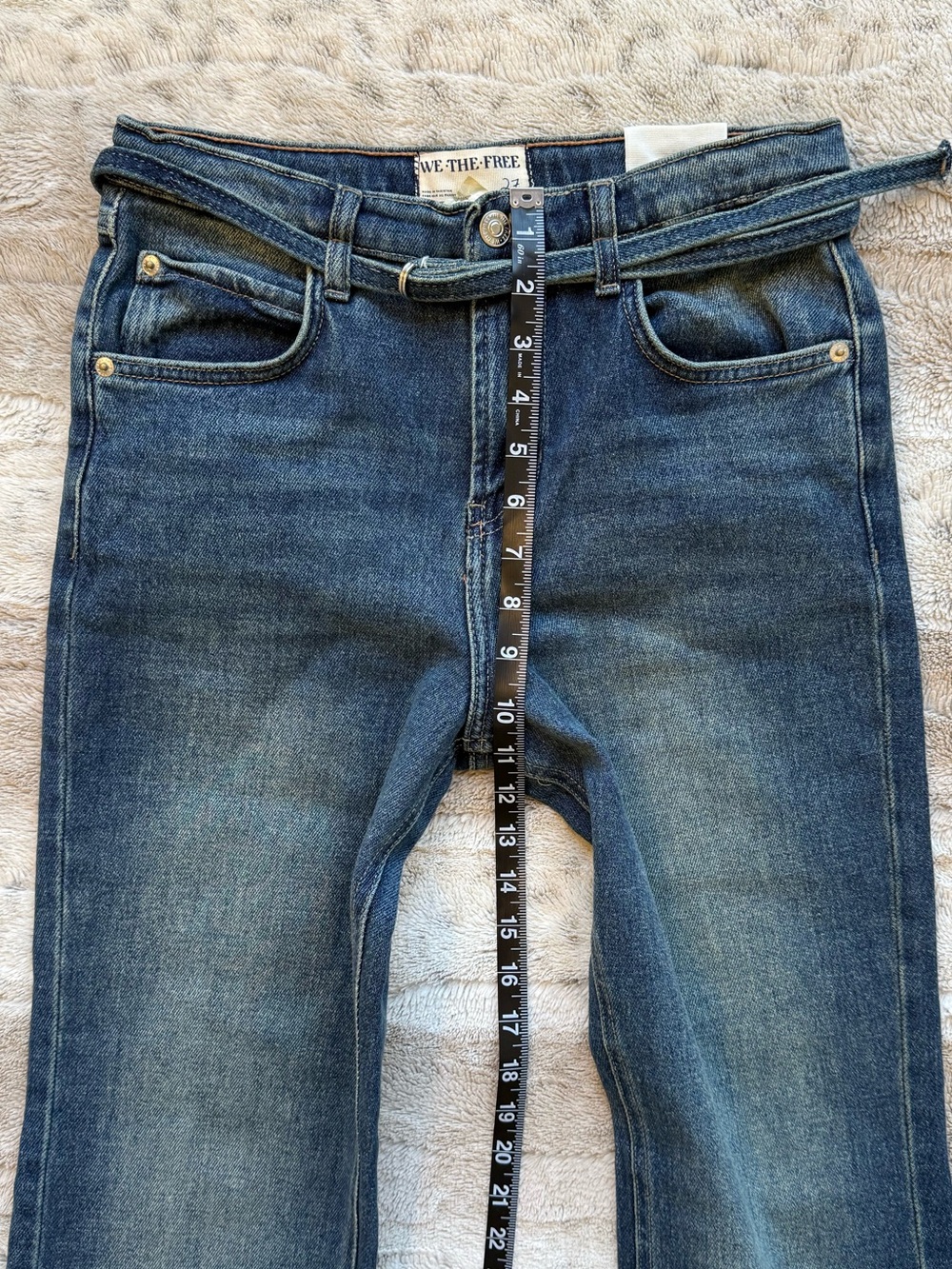 We The Free Sabine Slim A-Line Jeans Size 27 - Picture 8 of 16